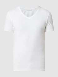 T-Shirt mit Stretch-Anteil Modell 'Lincoln' von Casual Friday Weiß - 28