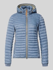 kurtka pikowana o kroju regular fit z kieszeniami zapinanymi na zamek błyskawiczny od camel active - 35