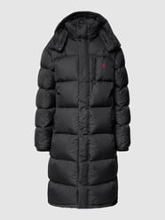Daunenmantel mit abnehmbarer Kapuze von Polo Ralph Lauren Schwarz - 2