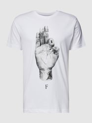 T-Shirt mit Motiv-Print Modell 'FMS SIGN LIGHTS' von Mister Tee Weiß - 9