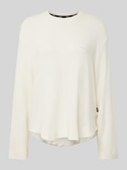 Oversized Sweatshirt mit Label-Stitching Modell 'OTTOMAN' von BOSS Beige - 41