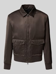 Bomberka o kroju regular fit z dodatkiem bawełny – BECKHAM x BOSS od BOSS - 19