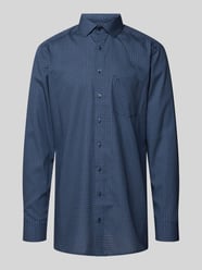 Slim Fit Business-Hemd mit Modell 'Global' von OLYMP Level Five Blau - 40