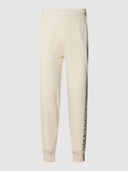 Sweatpants met labelprint, model 'LOOPBACK' van Polo Ralph Lauren Underwear Grijs / zwart - 14