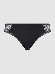 String aus Mikrofaser und Spitze Modell 'Ondine' von Passionata Schwarz - 16