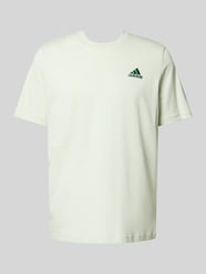 T-Shirt mit Label-Stitching von ADIDAS SPORTSWEAR Grün - 10