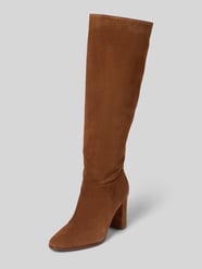 Stiefel aus echtem Veloursleder mit Logo-Detail Modell 'ARTIZAN TALL' von Lauren Ralph Lauren - 42