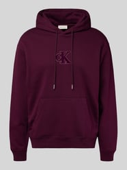 Regular fit hoodie met logopatch, model 'Fleece' van Calvin Klein Jeans - 19