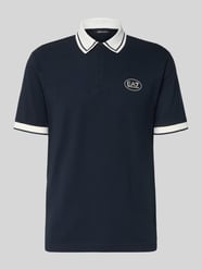 Koszulka polo o kroju regular fit z nadrukiem z logo od EA7 Emporio Armani - 2
