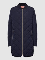 Steppjacke mit Stehkragen von Christian Berg Woman Selection Blau - 34