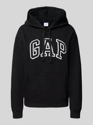 Bluza z kapturem z logo i kieszenią kangurką od GAP - 14