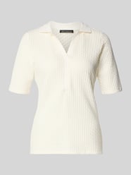 Koszulka polo z dekoltem w serek, krój regular fit od Betty Barclay - 16