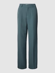 Stoffhose mit Bundfalten von Only Blau - 40