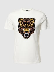 T-Shirt mit Motiv-Print von Antony Morato Weiß - 7