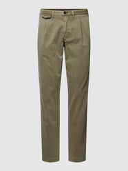 Hose mit Bundfalten Modell 'CHELSEA' von Tommy Hilfiger Beige - 3