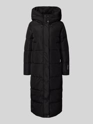 Gewatteerde lange jas met opstaande kraag, model 'Soulani' van khujo - 31