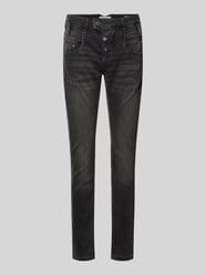 Slim Fit Jeans im 5-Pocket-Design Modell 'MARGE' von Gang Grau - 16