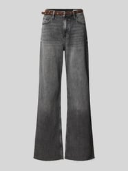 High waist jeans wide fit met franjeszoom - s.Oliver x Heidi Klum van s.Oliver RED LABEL - 7