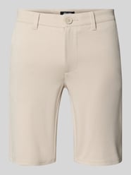 Shorts mit Eingrifftaschen Modell 'MARK' von ONLY & SONS Beige - 39