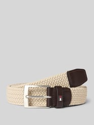 Gürtel mit Rindsleder-Details Modell 'ADAN 3.5' von Tommy Hilfiger Beige - 10