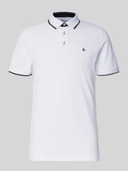 Slim Fit Poloshirt mit Logo-Stitching Modell 'PAULOS' von Jack & Jones - 26