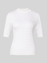 Strickpullover mit gerippten Abschlüssen von comma - 7