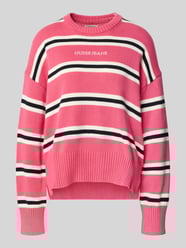 Oversized gebreide pullover met labelstitching van Guess Jeans - 22