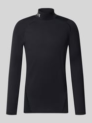 Slim Fit Longsleeve mit Logo-Stitching Modell 'Mock' von Under Armour - 25