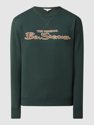 Sweatshirt mit Logo-Print  von Ben Sherman Grün - 28
