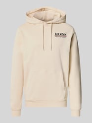 Hoodie aus reiner Baumwolle mit Logo-Print Modell 'Record' von Les Deux - 2