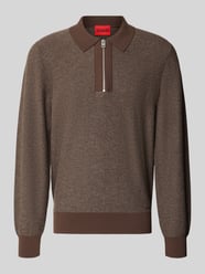 Regular Fit Strickpullover mit Umlegekragen von REVIEW - 7