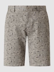 Shorts mit Allover-Muster von Fynch-Hatton Beige - 27