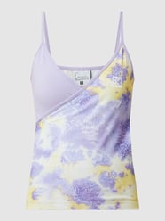 Top mit Ornament-Muster  von KARL KANI Lila - 33