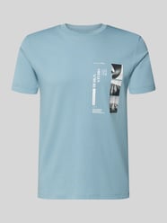 T-shirt o kroju regular fit z czystej bawełny od Tom Tailor Denim - 5
