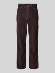 Stoffen broek met steekzakken van Levi's® Bruin - 6