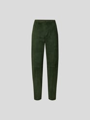Lederhose im Balloon Fit von Stouls Grau - 2