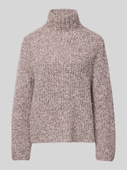 Strickpullover mit geripptem Stehkragen Modell 'VARISA' von Drykorn - 37