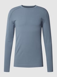 Longsleeve mit Logo-Patch Modell 'MAURICE' von Drykorn Blau - 10