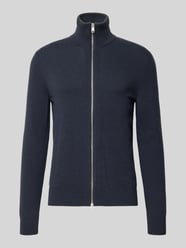 Regular Fit Strickjacke aus Baumwoll-Mix mit Schurwoll-Anteil von Marc O'Polo - 48