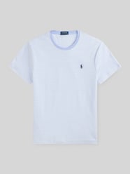 męski t-shirt o kroju regular fit z czystej bawełny od Polo Ralph Lauren - 3