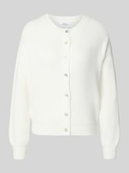 Kardigan rozpinany o kroju regular fit z mieszanki wiskozy model 'LENI' od VILLA SOPHIE - 13