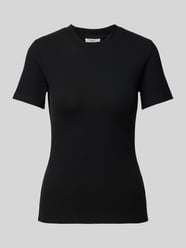 T-Shirt mit Ripp-Optik von Marc O'Polo Denim - 39