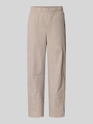 Regular Fit Stoffhose mit Eingrifftaschen Modell 'OPHELIA' von CAMBIO Beige - 36