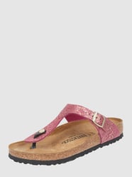 Zehentrenner aus Mikrofaser Modell 'Gizeh' von Birkenstock Rosa - 11