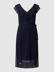 Cocktailjurk van crêpe  van DKNY Blauw - 15