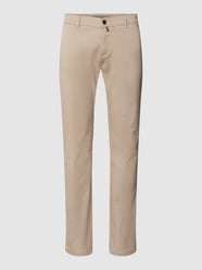 Stoffhose mit Label-Details Modell 'Futureflex' von Pierre Cardin Beige - 5