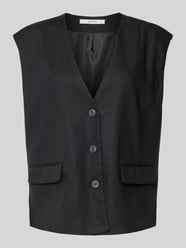 Gilet met V-hals, model 'izza' van Gestuz - 13