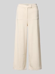 Broek van viscosemix met structuurpatroon model 'KATE LUMINA' van ICHI - 13
