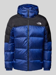 Regular Fit Steppjacke mit Label-Stitching Modell 'DIABLO' von The North Face Blau - 23