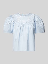 Regular Fit Bluse mit Lochstickerei von Scotch & Soda - 2